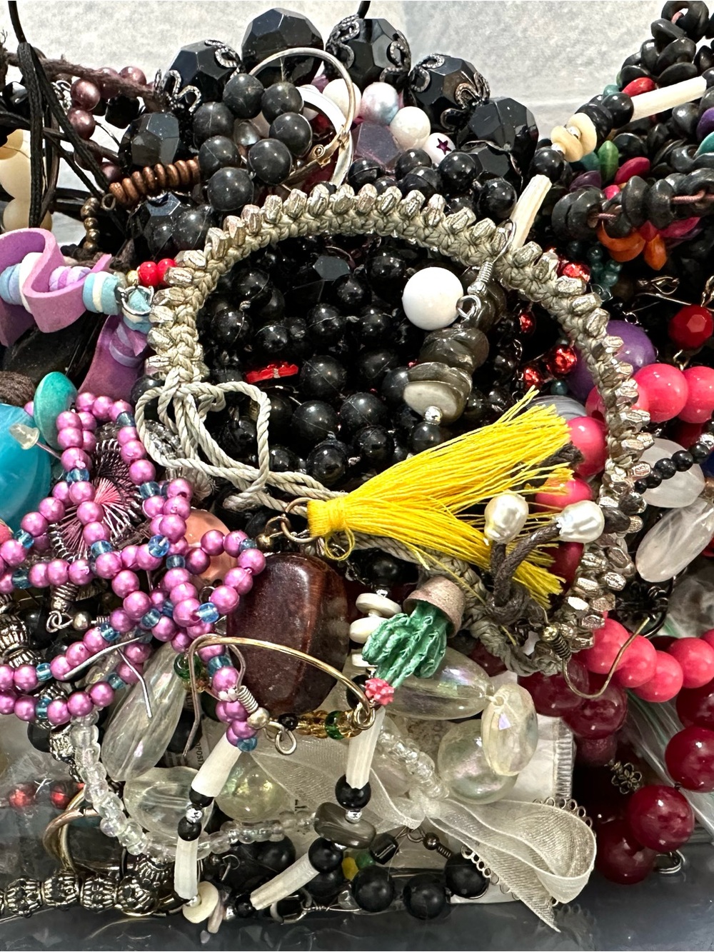 5 Pound Craft & Jewelry Lot, Upcycle, Destash, Reuse, Create, Resell